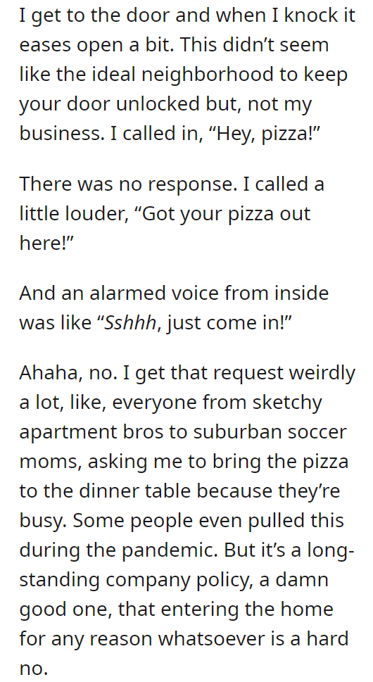 Falsely accused of working with crime syndicate because I delivered them a pizza