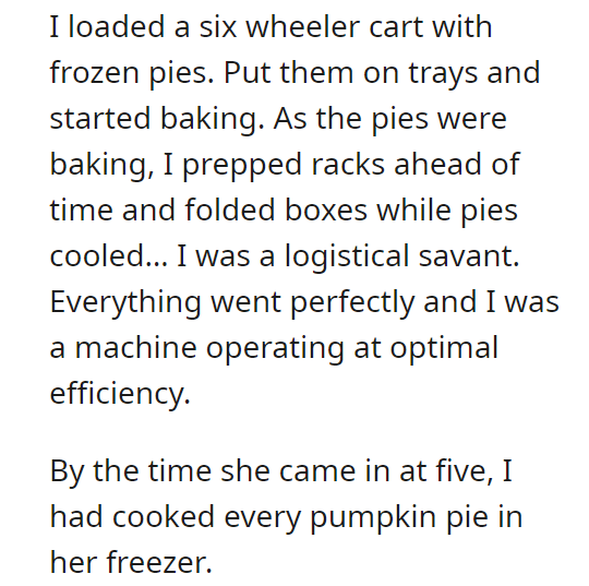 Free pumpkin pies for everyone
