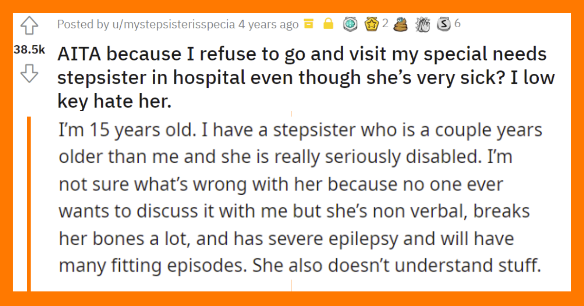 aita-for-not-visiting-my-stepsister-in-hospital