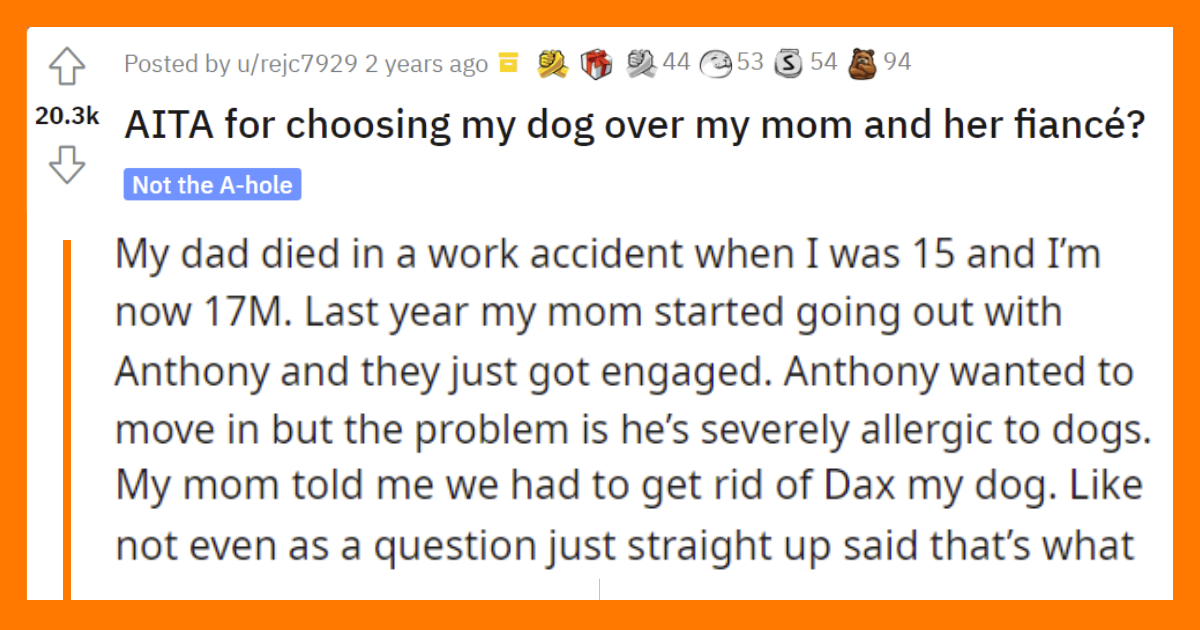 aita-for-choosing-my-dog-over-my-mother-