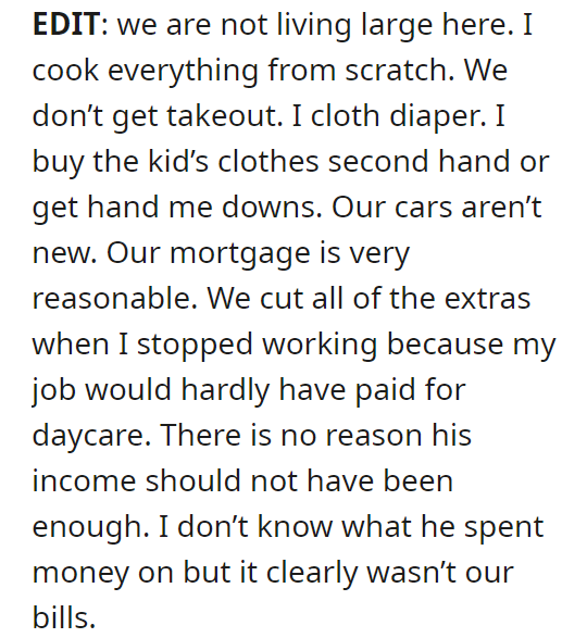 My husband has been lying to me about our finances and we are fucked
