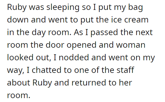 Woman wants me fired from somewhere I don't work, without actually speaking to me.