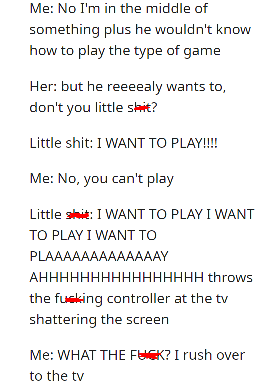 You can't just throw out a stranded pregnant mother and her toddler at 3am in the cold Oh yes I fucking can