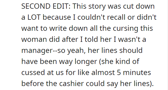 You don't know owner. You just insulted her niece.