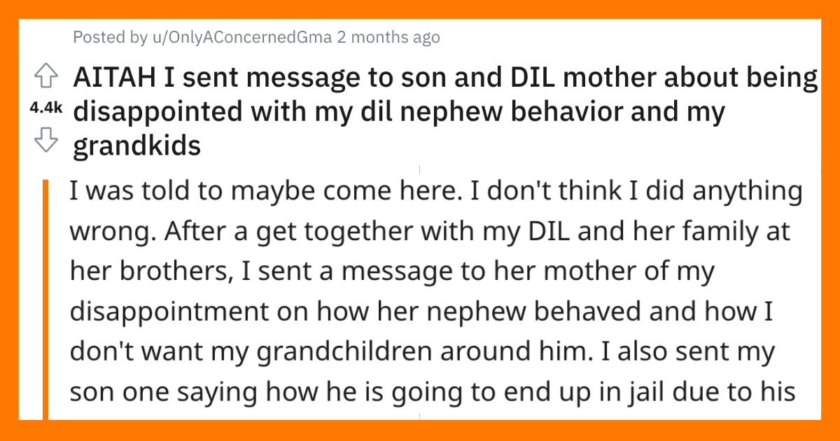 daughter in law being disappointed
