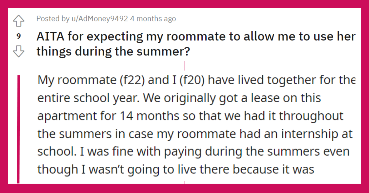 expecting-my-roommate-to-allow-use-her-things