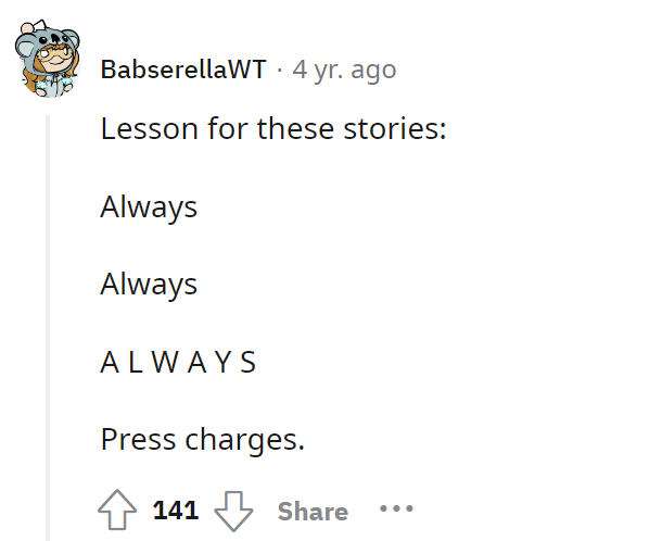 press-charges