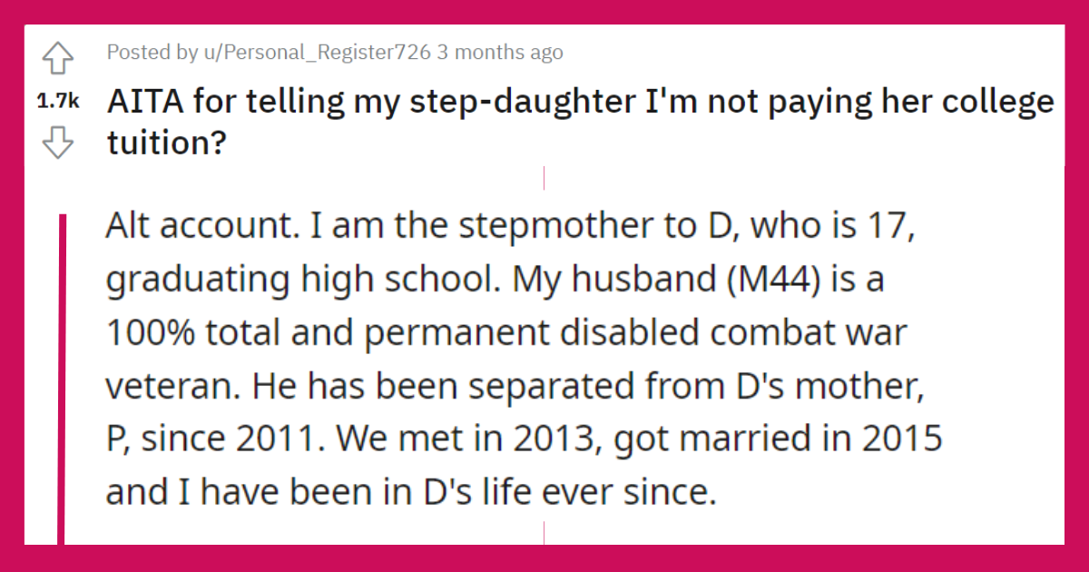 telling-my-step-daughter-i'm-not-paying-for-her-college.