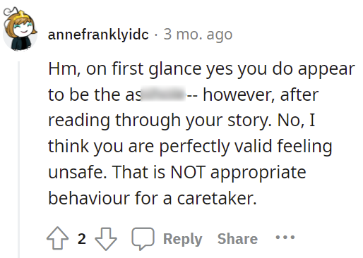behavior-for-a-caretaker-