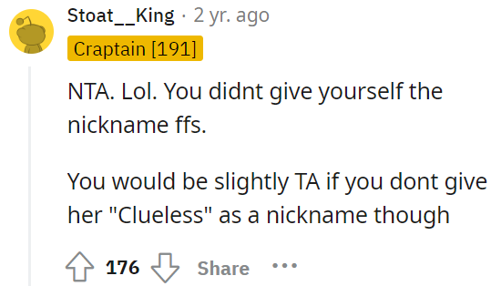 nickname-though-